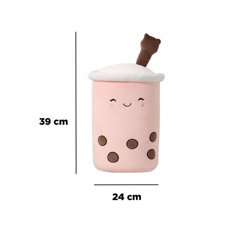 Peluche-de-Little-Bear-Milk-Tea-con-Rosa-Beverage-Series-4-12899
