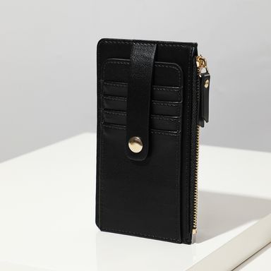 Monedero Largo Multiproposito Color Negro