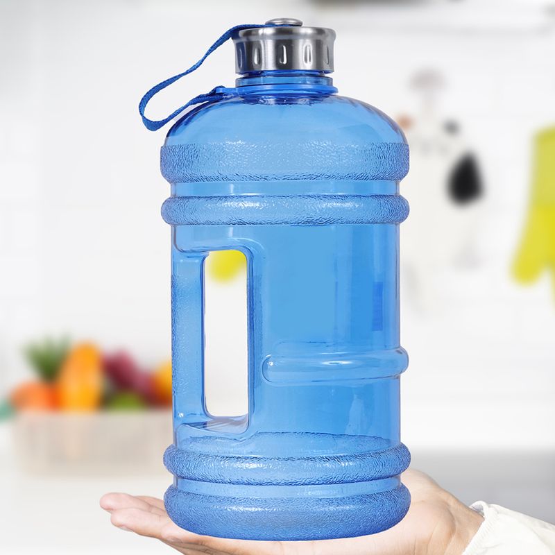 Botella-de-Plastico-Cool-de-Agua-Fria-de-Gran-Capacidad-con-Asa-y-Correo-para-Deportes-Azul-2-2-L-6-12801