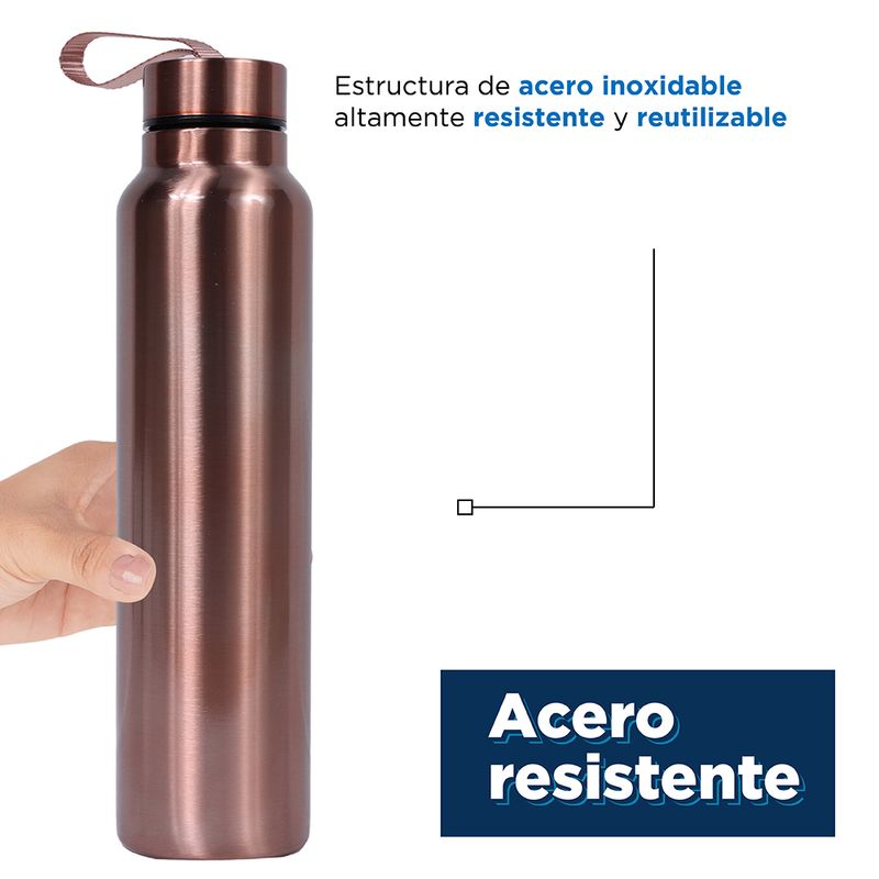 Termo-de-Acero-Inoxidable-con-Correa-para-Deportes-Rosa-Rosa-950-Ml-6-12814