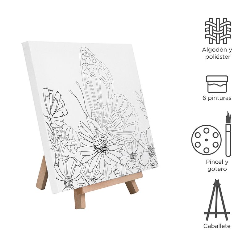 Kit-de-Pintura-de-Lienzo-con-Pintura-de-6-Colores-2-Pinceles-y-1-Paleta-de-Mariposa-2-12842