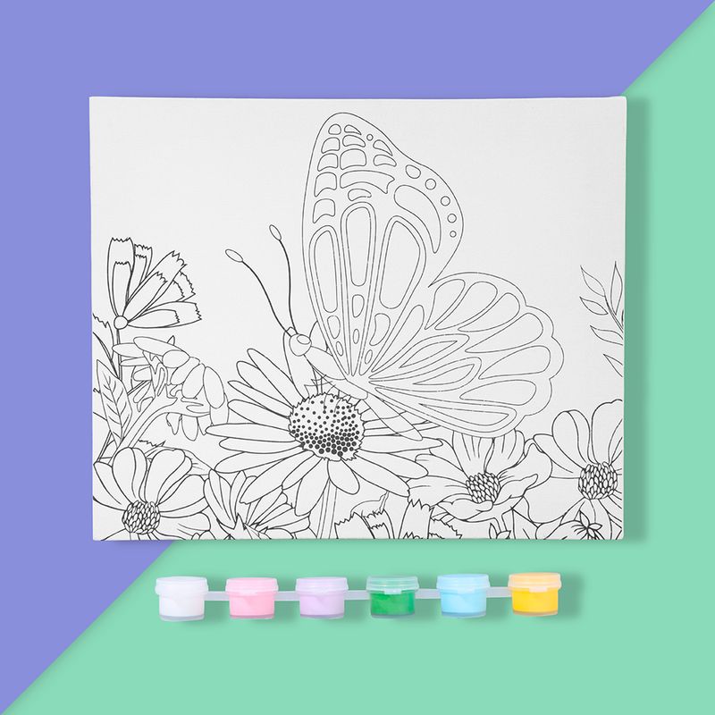 Kit-de-Pintura-de-Lienzo-con-Pintura-de-6-Colores-2-Pinceles-y-1-Paleta-de-Mariposa-3-12842