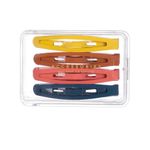 Paquete-De-Broches-Para-Cabello-En-Forma-De-Frijol-8-Pzs-Amarillo-Caf-Naranja-Verde-1-13011