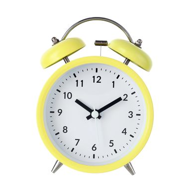 Reloj Despertador Clasico Amarillo