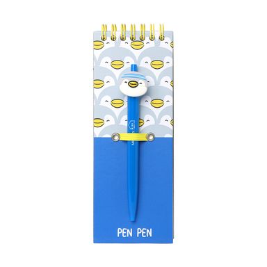 Set De Libreta Memo Con boligrafo Pen Pen Mini Family Series