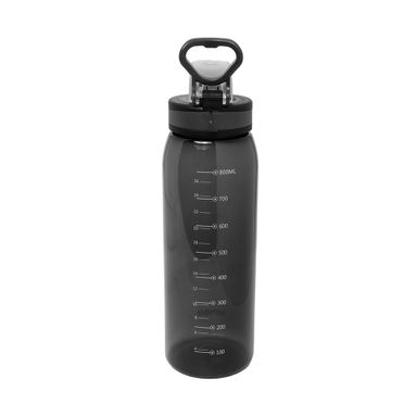 Botella de Plastico para Deportes con Asa 900 Ml Negro