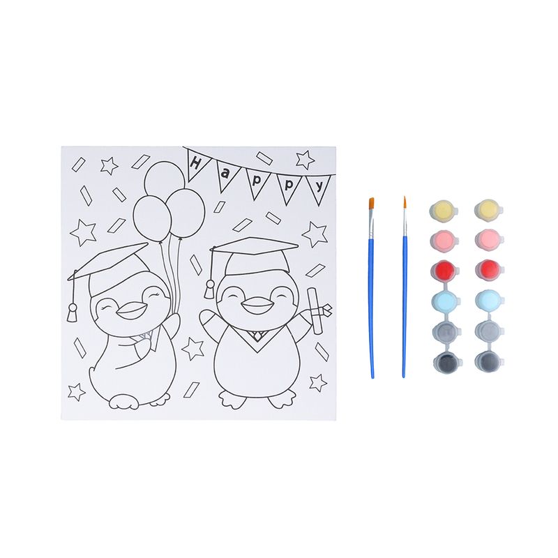 Kit-de-Pintura-con-6-Colores-y-2-Pinceles-Ping-ino-de-Graduacion-1-12841