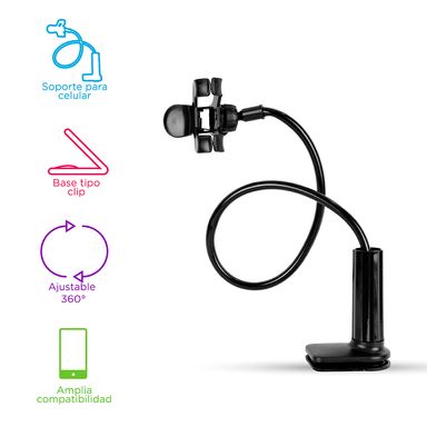 Soporte para Celular Modelo Ff-Lz01 Negro