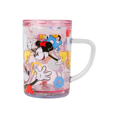 Vaso De Plastico, De Doble Capa, 250 Ml, Mickey Mouse, Disney,  Minnie Mouse