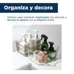 Organizador-de-Plastico-Transparent-Series-Gris-Transparente-M-4-13238