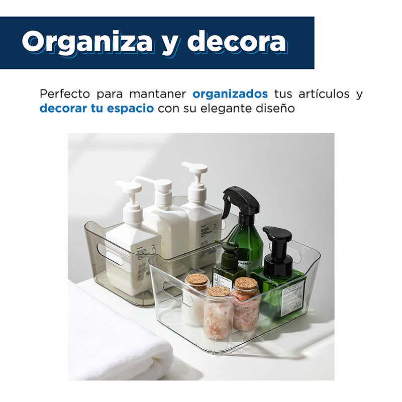 Organizador-de-Plastico-Transparent-Series-Gris-Transparente-M-4-13238