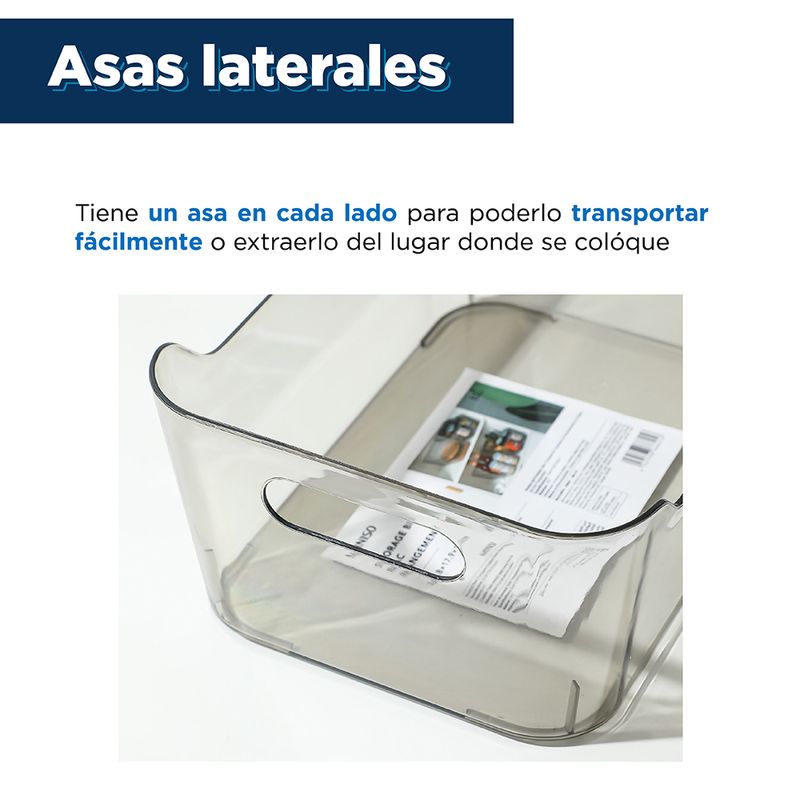 Organizador-de-Plastico-Transparent-Series-Gris-Transparente-S-5-13239