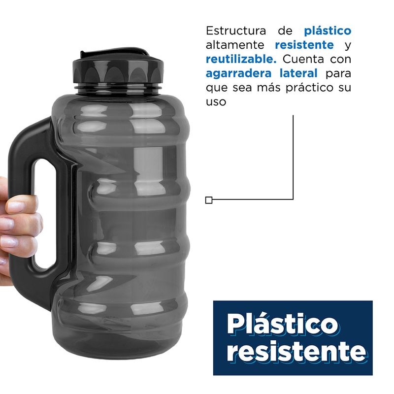 Botella-de-Plastico-de-Agua-Fria-de-Gran-Capacidad-con-Pitillo-y-Asa-Negro-1850-Ml-5-13292