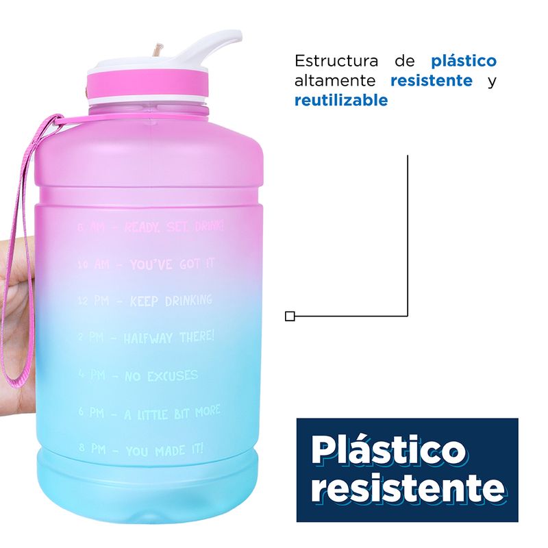 Botella-de-Plastico-de-Gran-Capacidad-Colores-Degradado-Rosa-y-Verde-2-2-L-5-13293