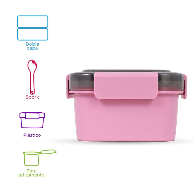 Contenedor-de-Doble-Capa-para-Ensalada-1-1-L-Rosa-2-13266