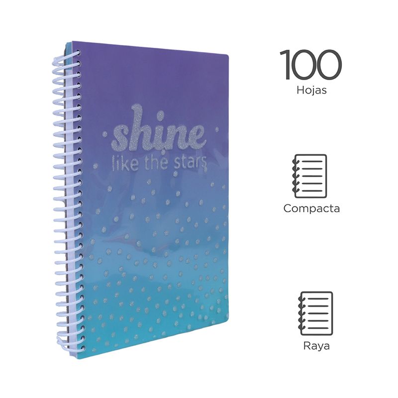Cuaderno-Argollado-A5-Violeta-Azulado-100-Hojas-2-13373
