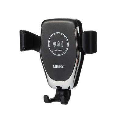 Cargador 10W con Soporte para Coche Modelo Wx59 Negro