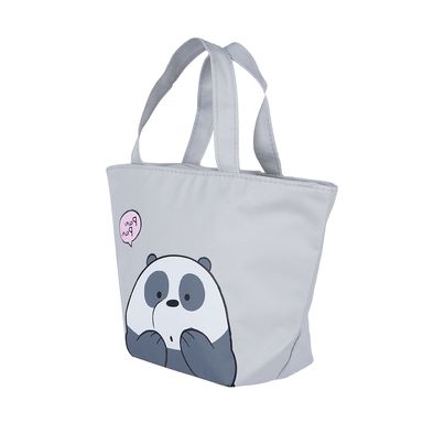 Lonchera Panda Osos escandaloso Mediana Gris