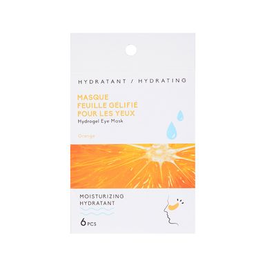 Mascarilla Para Los Ojos De Gel Orange 6 Pares