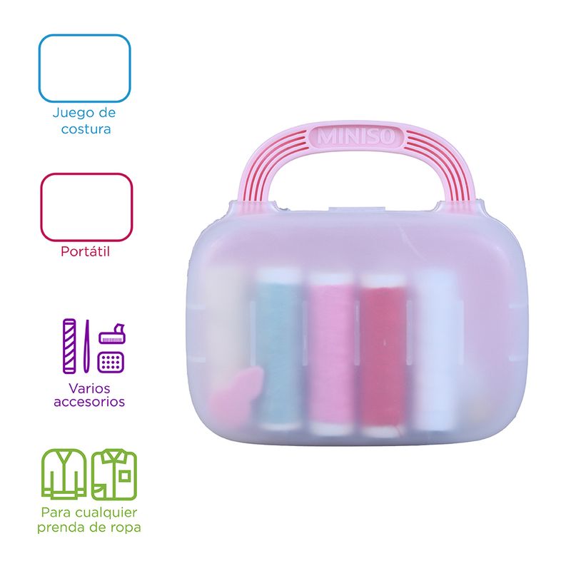 Organizador-de-Plastico-de-Costura-con-Asa-Rosa-3-13785