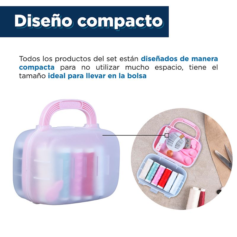 Organizador-de-Plastico-de-Costura-con-Asa-Rosa-4-13785