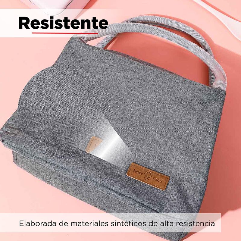 Lonchera-de-Color-Solido-de-Gran-Capacidad-Gris-2-13935