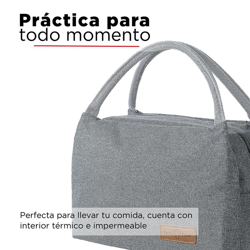 Lonchera-de-Color-Solido-de-Gran-Capacidad-Gris-3-13935