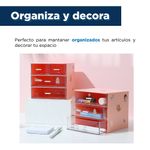 Organizador-de-Escritorio-con-4-Cajones-Rosa-4-13817