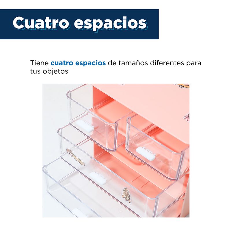 Organizador-de-Escritorio-con-4-Cajones-Rosa-5-13817