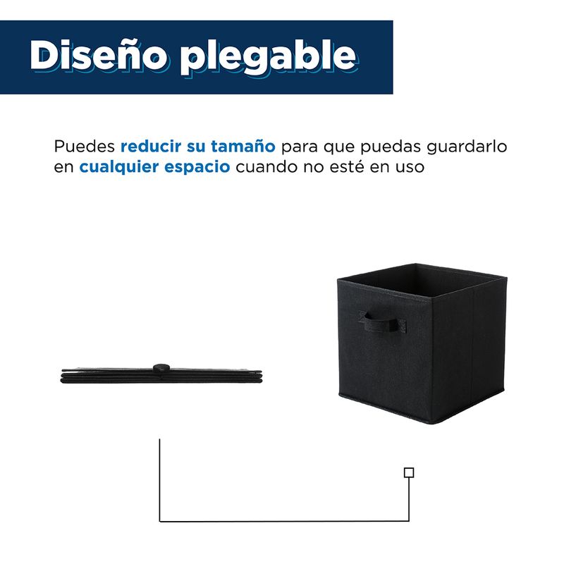 Cubo-de-Almacenamiento-de-Tela-No-Tejida-Negro-4-13831