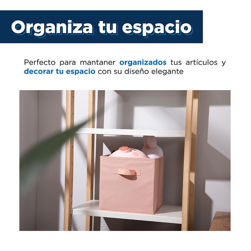 Cubo-de-Almacenamiento-de-Tela-No-Tejida-Rosa-4-13832
