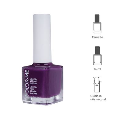 Esmalte para Uñas A Base de Aceite Color Me Aubergine