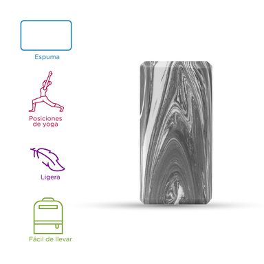 Ladrillos Block para Yoga Ink Painting Series Miniso Sports Gris