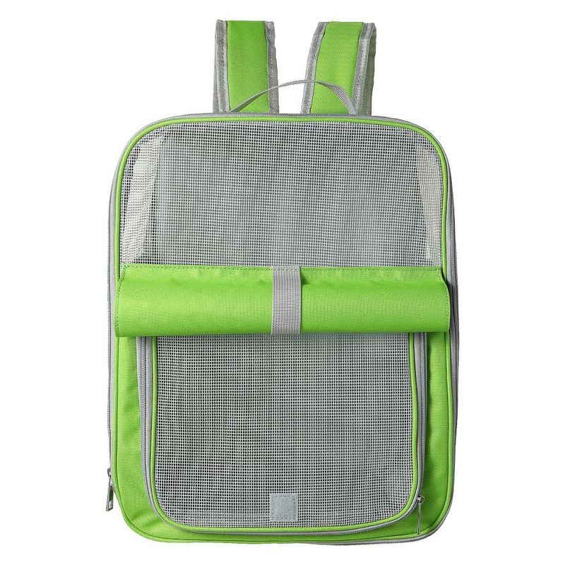 Mochila para Mascotas Pet Series Verde Gris