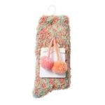 Medias-para-Casa-De-Hilo-Pom-Pom-Melange-Rosado-Multicolor-1-14133