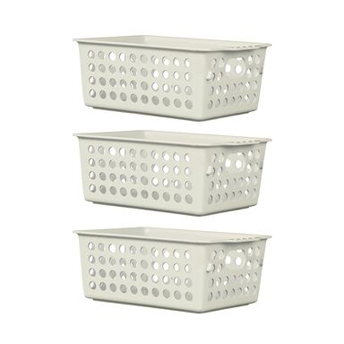 Mini Cesta de Almacenamiento 3 Piezas