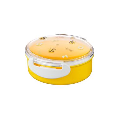 Contenedor para Lonchera Bee Series Amarillo 380Ml