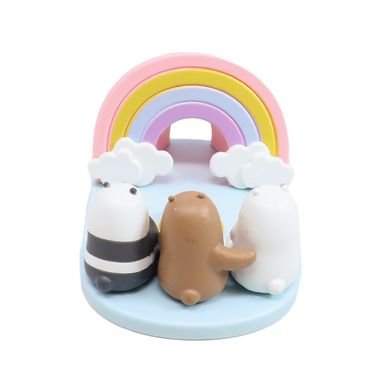 Soporte para Celular de Escritorio Watch The Rainbow Osos Escandalosos.