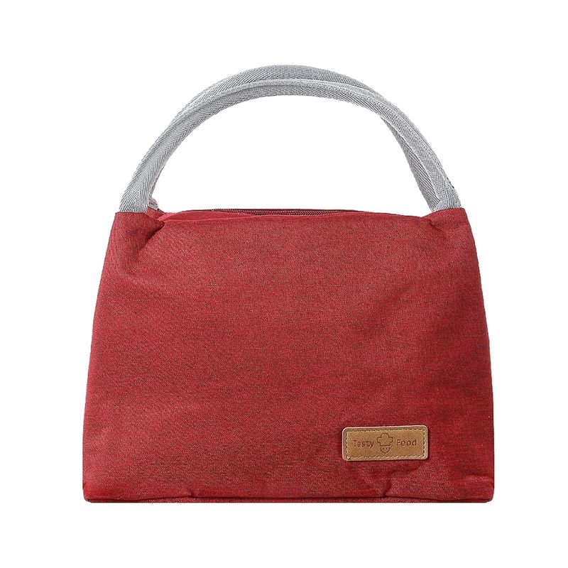 Lonchera-de-Color-Solido-de-Gran-Capacidad-Rojo-1-13936