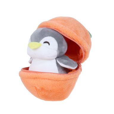 Peluche Blind Box Sorpresa Fruit Series Penguin de Naranja