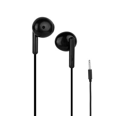 Audifonos de 3.5Mm de Media Pulgada Modelo W001031 Negro