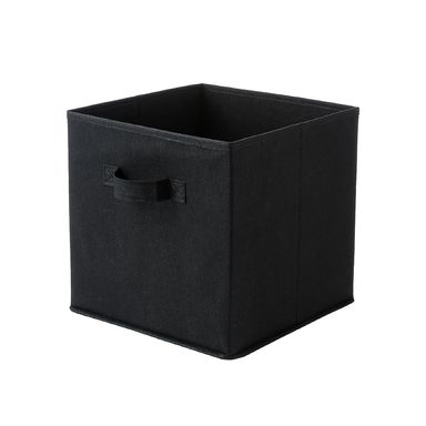 Cubo de Almacenamiento de Tela No Tejida Negro