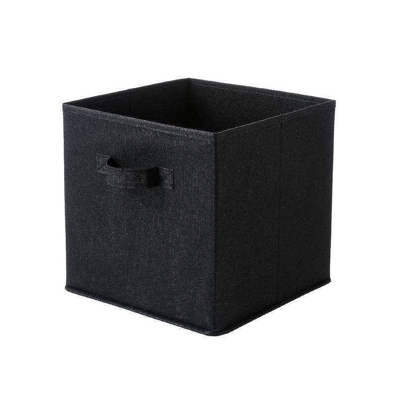 Cubo-de-Almacenamiento-de-Tela-No-Tejida-Negro-1-13831