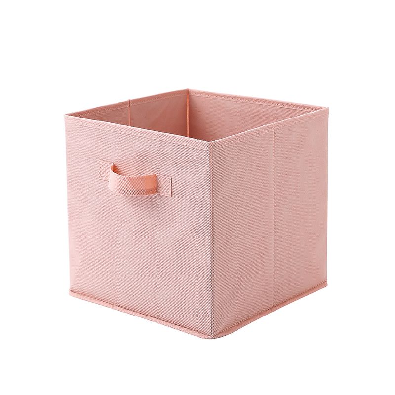 Cubo-de-Almacenamiento-de-Tela-No-Tejida-Rosa-1-13832