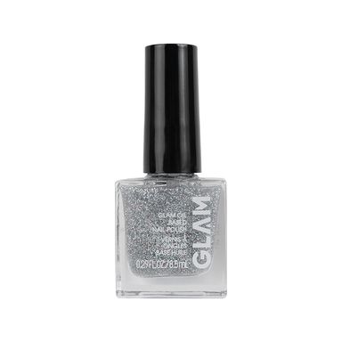 Esmalte para Uñas a Base de Aceite Plateado Brillante