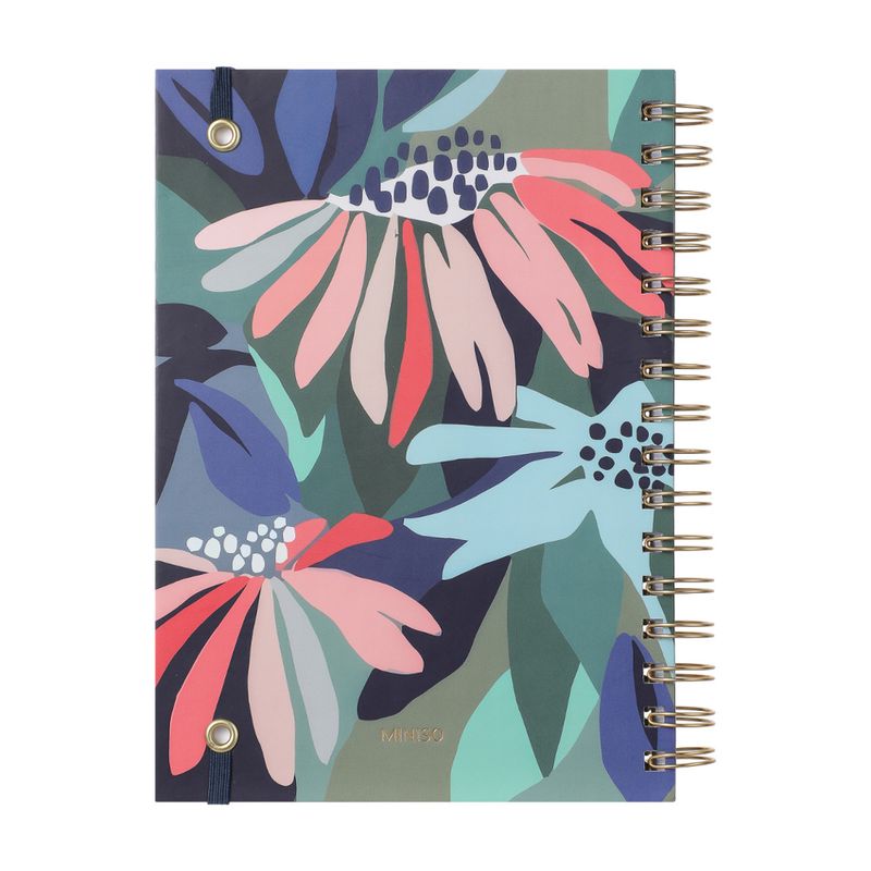 Libreta-con-Espiral-A6-Dazzling-World-Banda-Azul-Obscuro-90-Hojas-3-14732