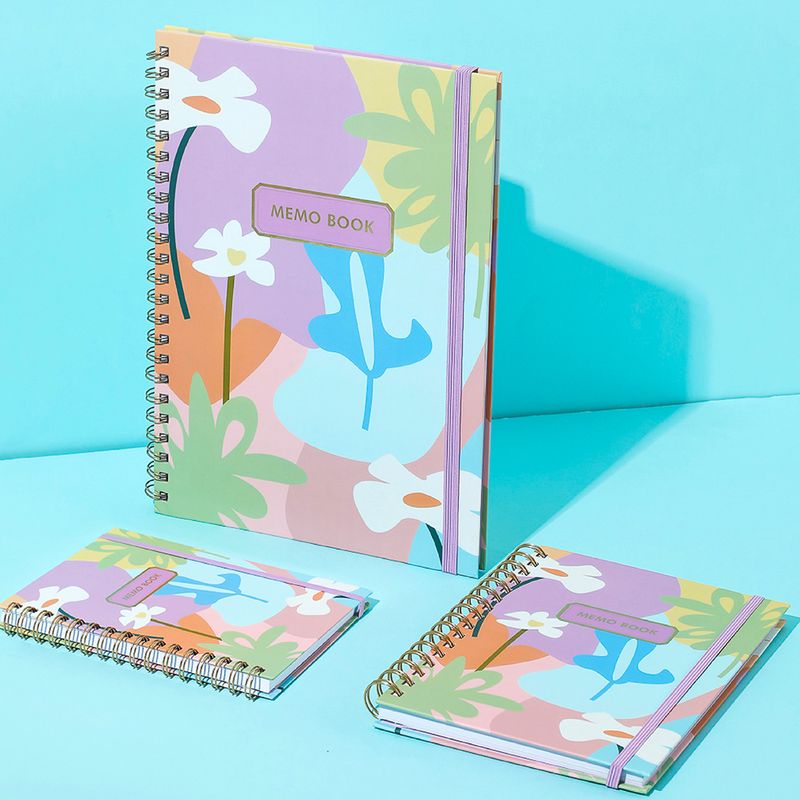 Libreta-con-Espiral-A5-Dazzling-World-Banda-Morada-100-Hojas-2-14730