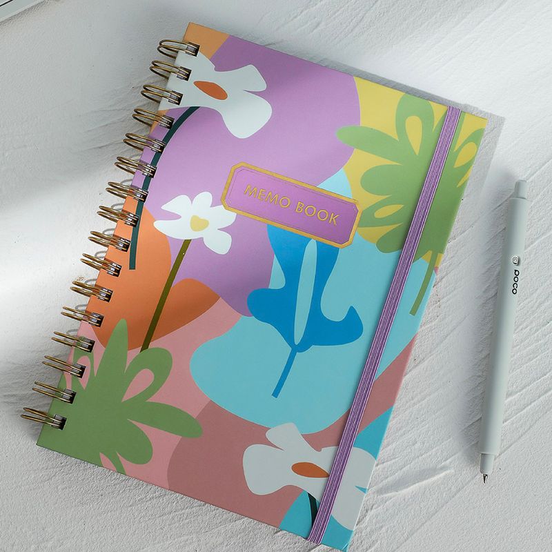 Libreta-con-Espiral-A5-Dazzling-World-Banda-Morada-100-Hojas-5-14730