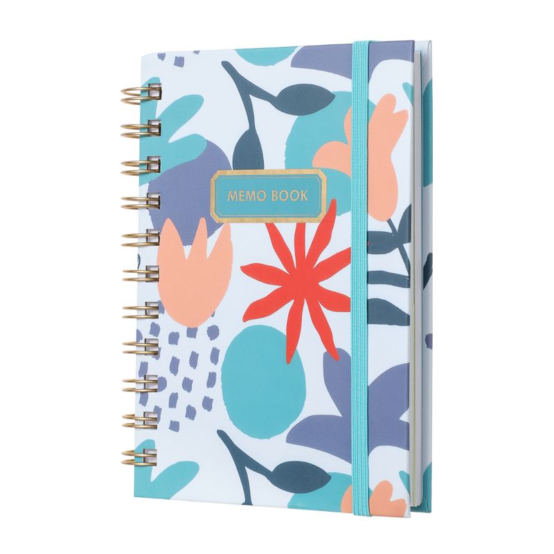 Libreta-con-Espiral-A5-Dazzling-World-Banda-Azul-Claro-100-Hojas-2-14728