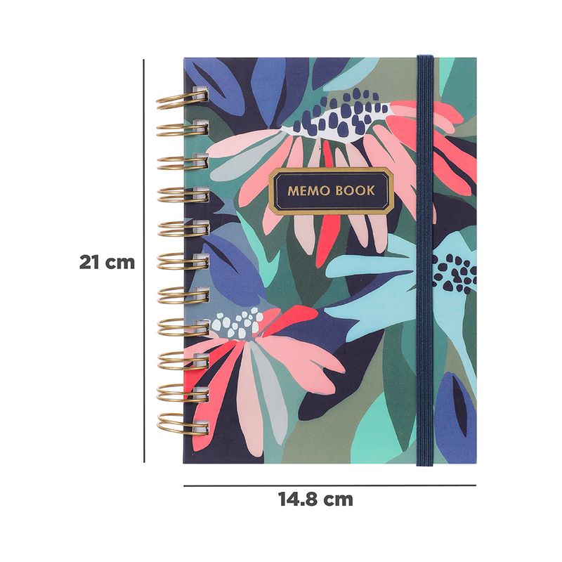 Libreta-con-Espiral-A5-Dazzling-World-Banda-Azul-Obscuro-100-Hojas-7-14729